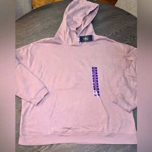 Calvin Klein Purple Fleece Performance Hoodie XXL